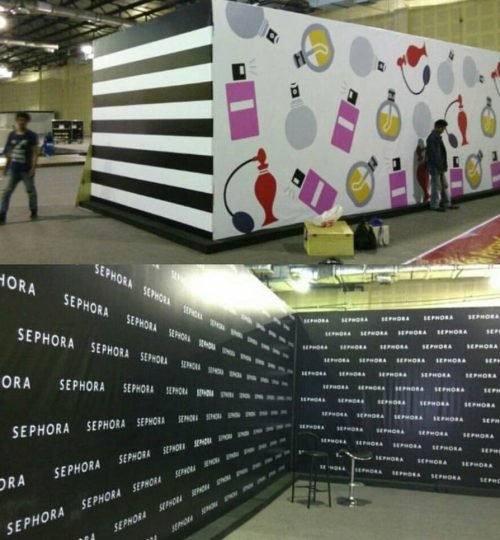 Backdrop Booth Standard Pameran
