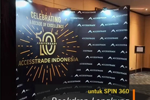 backdrop lengkung