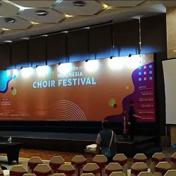 backdrop rangka besi